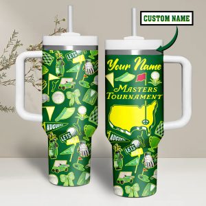 2025 Masters Tournament Tumbler 40oz Custom Stanley Quencher 40oz Stainless Steel - MT889