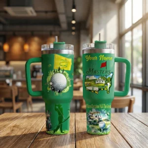 2026 Masters Tournament Tumbler 40oz Custom Stanley Quencher 40oz Stainless Steel - MT890