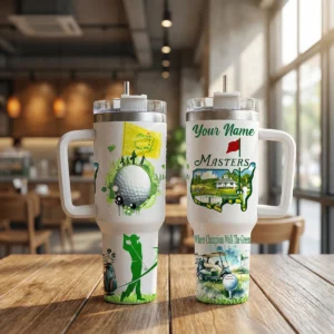 2026 Masters Tournament Tumbler 40oz Custom Stanley Quencher 40oz Stainless Steel - MT891