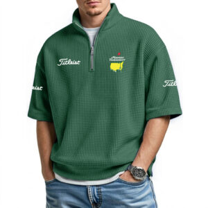 2026 Masters Tournament Titleist MTC261 Limited Waffle Performance Quarter-Zip